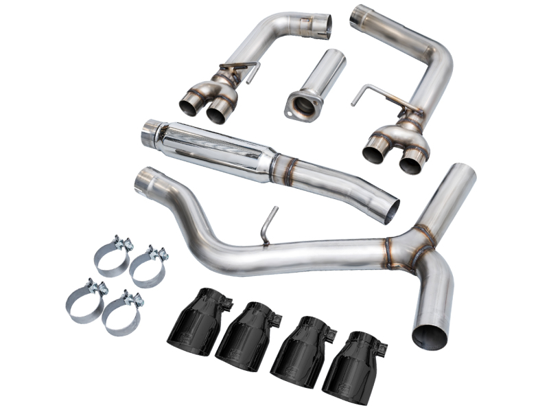 Subaru WRX Performance Exhaust - AWE Tuning - Cat-Back Track - Diamond Black - `22-`27
